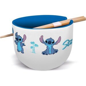 Set ramien misky a paličiek - Lilo & Stitch