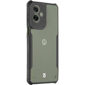 Tactical Quantum Stealth Kryt pre Motorola G55 Clear/Black
