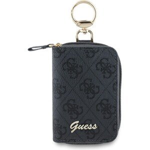 Guess PU 4G Script Logo Kľúčenka Black