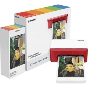 Polaroid Hi-Print fototlačiareň 10x15cm biela E-box