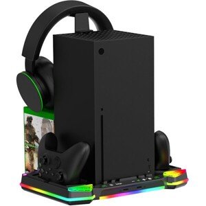 iPega XBX025S nabíjacia RGB stanica s chladením pre Xbox Series X