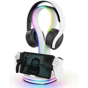 iPega P5P23 nabíjací RGB stojan pre Playstation Portal biely