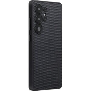 Pitaka PIN Button Case, Black/Grey Plain - Samsung Galaxy S 2025 Ultra