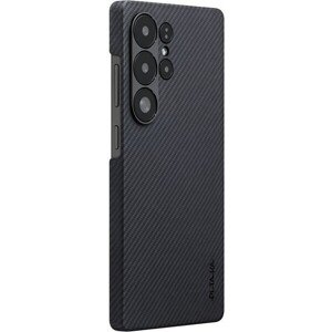 Pitaka Ultra-Slim Case, Black/Grey Twill - Sansung Galaxy S 2025 Ultra
