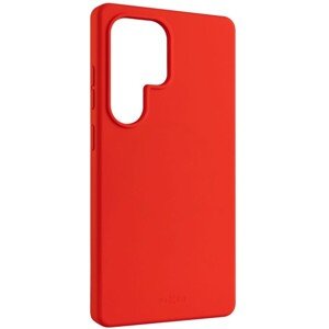 Zadný kryt FIXED MagFlow s podporou MagSafe pre Samsung Galaxy S25 Ultra, červený