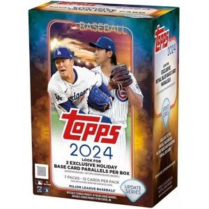 Baseballové karty Topps 2024 MLB Update Series Value Box (Exclusive)
