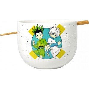 Miska na ramien s paličkami Just Funky Hunter x Hunter - Gon & Killua 470 ml