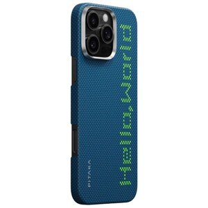 Pitaka Tactile Woven Case kryt iPhone 16 Pre Max Hello World