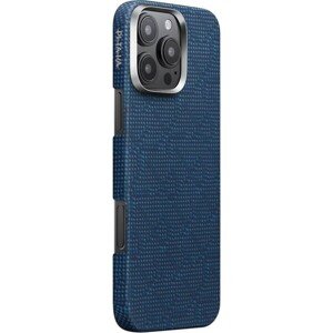 Pitaka Tactile Woven Case, PTK Dark Blue - iPhone 16 Pro Max