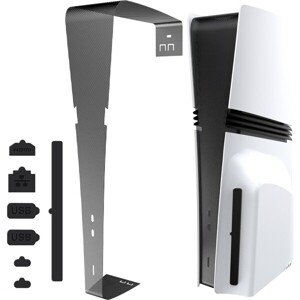 iPega P5R001 protiprachový kryt a záslepky pre PS5 Pro čierna
