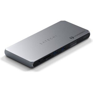 Satechi Thunderbolt 4 viacdisplejová dokovacia stanica vesmírne šedá
