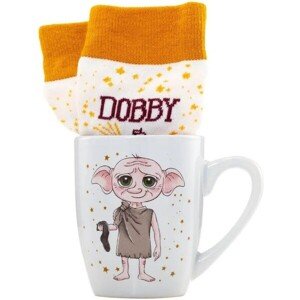 Darčekový set dámsky Harry Potter - Dobby (hrnček a ponožky)