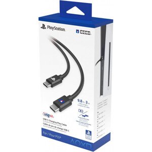 Hori nabíjací kábel USB-C pre DualSense 3m čierny