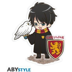 Akrylová 2D figúrka Abysse Corp Harry Potter - Harry a Hedviga 10 cm