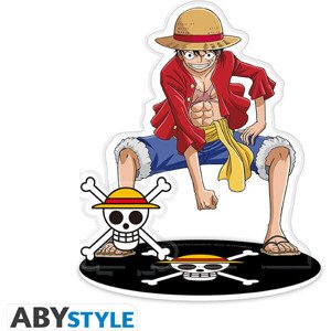 Akrylová 2D figúrka Abysse Corp One Piece - Monkey D. Luffy 10 cm
