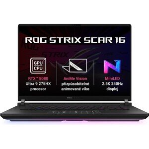 ASUS ROG Strix Scar 16 G635 (G635LW-NEBULA025X) čierny