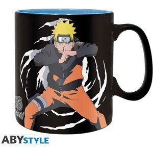 Hrnček Naruto Shippuden - Naruto & Kurama 460 ml