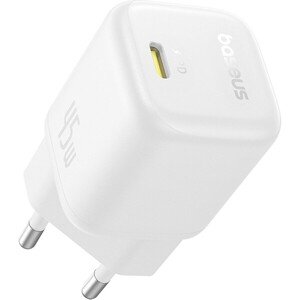 Rýchlonabíjačka do siete Baseus PicoGo GaN 45W USB-C PD biela