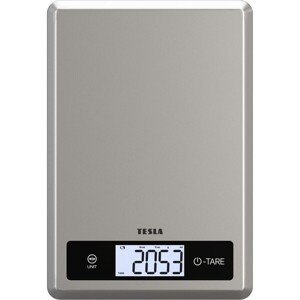 Teslá Smart Kitchen Scale múdra kuchynská váha strieborná