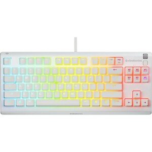 SteelSeries Apex 3 TKL herná klávesnica (US) biela
