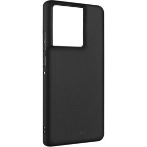 Zadný pogumovaný kryt FIXED Story pre Motorola Edge 50 Pro, čierny
