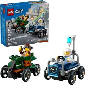 LEGO City 60459 Závodný balíček: Lietadlo vs. nemocničné lôžko