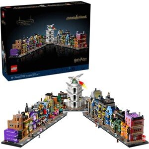 LEGO Harry Potter 76444 Kúzelnícke obchody na Priečnej ulici
