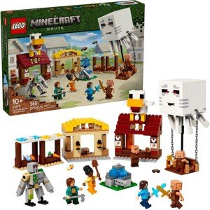 LEGO Minecraft 21273 Balón v podobe dása a útok na dedine
