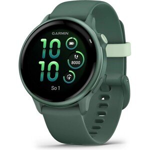 Garmin vívoactive 6 Metallic Jasper Green s remienkom Jasper Gree