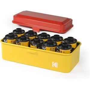 Kodak Film Case 120/135 (large) red/yellow