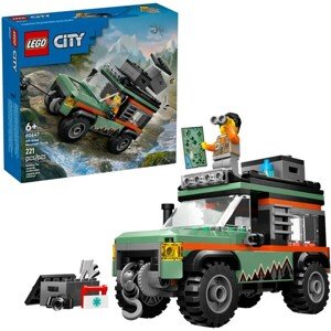 LEGO City 60447 Terénne horské nákladné auto 4x4
