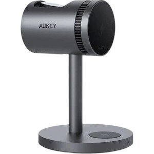 AUKEY LC-MC311A MagFusion 3-in-1 Pre Qi2 nabíjačka s chladením sivá