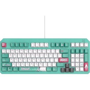 ASUS TUF Gaming K3 Gen II Hatsune Miku Edícia US klávesnice