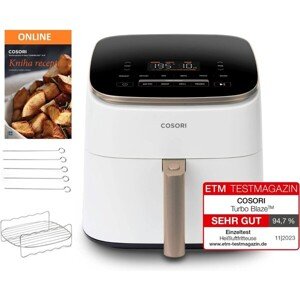 Cosori TurboBlaze Pre teplovzdušná fritéza 6.2l, biela