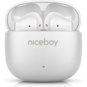 Niceboy Beans 4 POP Arctic bezdrôtové slúchadlá biela