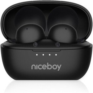 Niceboy Podsie 4 POP Onyx bezdrôtové slúchadlá čierna