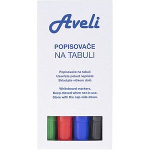 Popisovač AVELI, farebný mix