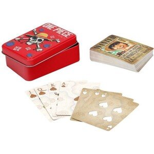 Hracie karty One Piece (plechový box)