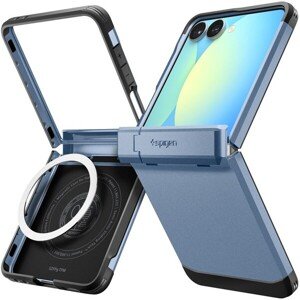 Spigen Tough Armor Pro MagSafe kryt Samsung Galaxy Z Flip7 světle modrý