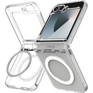Spigen Ultra Hybrid Pro MagSafe kryt Samsung Galaxy Z Flip7 FE/Flip6 čirý/bílý