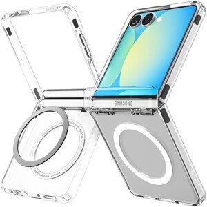 Spigen Ultra Hybrid Pro MagSafe kryt Samsung Galaxy Z Flip7 čirý/bílý