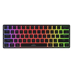 GENESIS THOR 660 G2 bezdrátová herní klávesnice černá (Gateron Red)