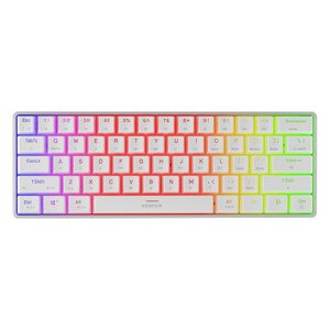 GENESIS THOR 660 G2 bezdrátová herní klávesnice bílá (Gateron Red)