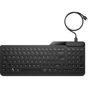 HP 400 drátová klávesnice černá