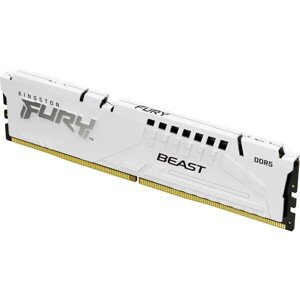 Kingston FURY Beast White DDR5 32GB 6400MHz CL32 DIMM (1x32GB) EXPO/XMP