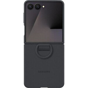 Samsung Ring Silicone Case ochranný kryt Galaxy Z Flip7 černý