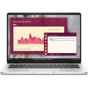 DELL Pro 14 (YHJCR) stříbrný + 3. rok záruky ProSupport On-Site