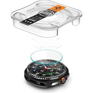 Spigen Glass tR EZ Fit 2 Pack sklo Galaxy Watch8 Classic (46mm) čiré (2 ks)