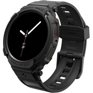 Spigen Rugged Armor Pro kryt s řemínkem Galaxy Watch8 (40mm) matně černý