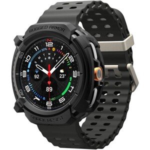 Spigen Rugged Armor kryt Galaxy Watch8 Classic (46mm) matně černý